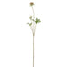27" Scabiosa Silk Flower Stem -Tan/Green (Pack of 12) - FSS761-TN/GR