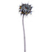 23" Artificial Sunflower Flower Bud Stem -Black/Green (pack of 12) - FSS823-BK/GR