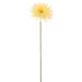26" Silk Spider Gerbera Daisy Flower Stem -Light Yellow (pack of 12) - FSS859-YE/LT