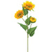 32" Sunflower Silk Flower Stem -Yellow (pack of 12) - FSS902-YE