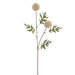 23" Globe Thistle Artificial Flower Stem -Beige (Pack of 12) - FST005-BE