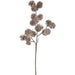 27.5" Thistle Artificial Flower Stem -Brown (pack of 12) - FST067-BR