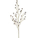 41" Globe Thistle Artificial Flower Stem -Dark Brown (Pack of 12) - FST133-BR/DK