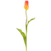 18.75" Silk French Tulip Flower Stem -Orange/Yellow (pack of 12) - FST141-OR/YE