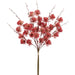 23" Thistle Artificial Flower Stem Bundle -Red (Pack of 8) - FST201-RE