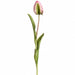 20.5" Real Touch Tulip Bud Silk Flower Stem -Pink (Pack of 12) - FST245-PK