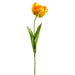 26" Silk Parrot Tulip Flower Stem -Yellow/Green (pack of 12) - FST255-YE/GR