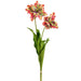 30.5" Parrot Tulip Silk Flower Stem Bundle -Flame/Yellow (Pack of 12) - FST356-FL/YE