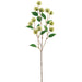 25" Thistle Artificial Flower Stem -Green (Pack of 12) - FST365-GR