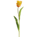 20" Real Touch Tulip Silk Flower Stem -Yellow (Pack of 12) - FST434-YE