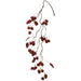 32" Hanging Thistle Artificial Flower Stem -Burgundy (Pack of 12) - FST513-BU