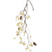 32" Hanging Thistle Artificial Flower Stem -Cream (Pack of 12) - FST513-CR