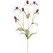 22.5" Thistle Silk Flower Stem -Purple (Pack of 12) - FST532-PU