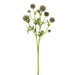 28" Artificial Globe Thistle Flower Stem -Gray/Green (Pack of 12) - FST602-LV/GR