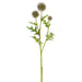 28" Globe Thistle Artificial Flower Stem -Gray/Green (Pack of 12) - FST604-GY/GR