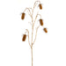46" Artificial Dipsacus Teasel Stem -Beige/Brown (pack of 12) - FST620-BE/BR