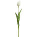 26" Tulip Bud Silk Flower Stem -Cream (pack of 12) - FST660-CR