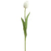 26" Tulip Bud Silk Flower Stem -Cream (Pack of 12) - FST660-CR