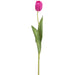 26" Tulip Bud Silk Flower Stem -Fuchsia (pack of 12) - FST660-FU