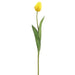 26" Tulip Bud Silk Flower Stem -Yellow (Pack of 12) - FST660-YE