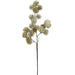 27" Globe Thistle Artificial Flower Stem -Olive Green (pack of 12) - FST696-OG