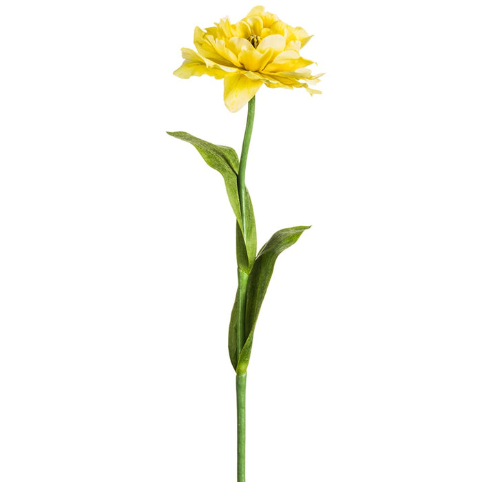 25" Silk Tulip Flower Stem -Yellow (pack of 12) - FST727-YE