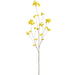 51.1" Golden Trumpet Silk Flower Stem -Yellow (Pack of 12) - FST756-YE