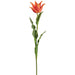 28" Tulip Silk Flower Stem -Flame/Green (Pack of 12) - FST973-FL