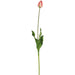 32" Tulip Silk Flower Stem -Coral/Green (Pack of 12) - FST975-CO/GR
