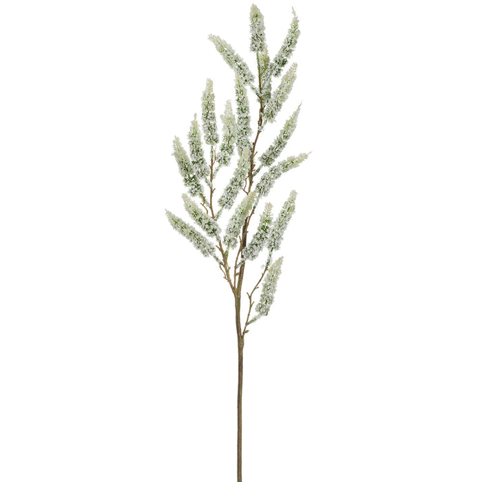 35" Veronica Artificial Flower Stem -Cream (Pack of 12) - FSV500-CR