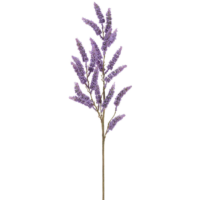 35" Veronica Artificial Flower Stem -Lavender/Purple (Pack of 12) - FSV500-LV/PU