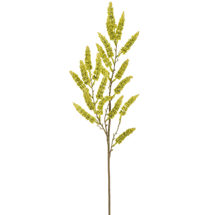 35" Veronica Artificial Flower Stem -Yellow (Pack of 12) - FSV500-YE
