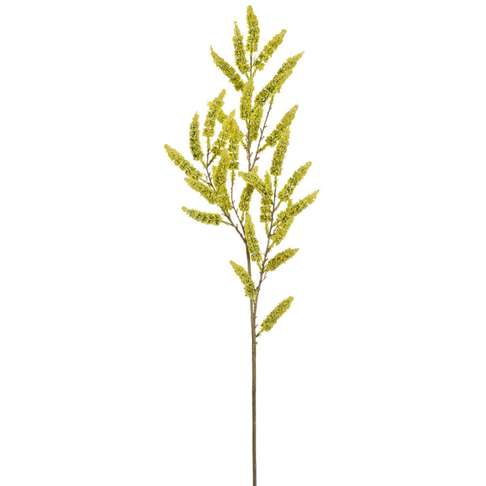 46" Veronica Artificial Flower Stem -Yellow (Pack of 6) - FSV505-YE