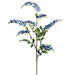 30" Silk Vinca Flower Spray -Helio (pack of 12) - FSV691-HE