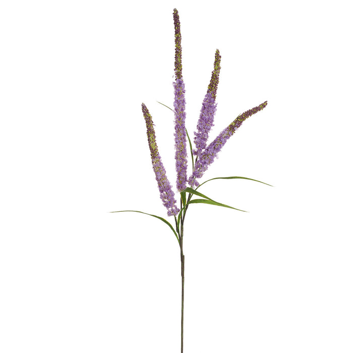34" Silk Veronica Flower Stem -Purple (pack of 12) - FSV949-PU