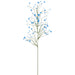 32" Outdoor UV-Resistant Artificial Mini Wild Flower Stem -Blue (Pack of 12) - FSW002-BL