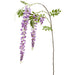 69" Silk Hanging Wisteria Flower Spray -Lavender/Purple (pack of 12) - FSW760-LV/PU