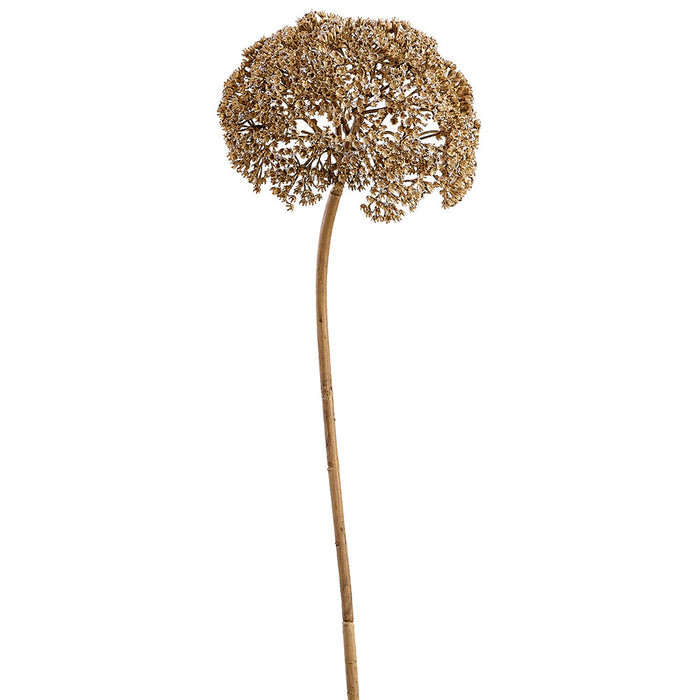 31" Yarrow Artificial Flower Stem -Beige (Pack of 12) - FSY665-BE