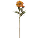 24" Zinnia Silk Flower Stem -Mustard (pack of 12) - FSZ108-MD