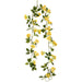 33" Hanging Old Fashioned Weigel Silk Flower Stem -Yellow (pack of 12) - FVW519-YE