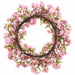 24" Cherry Blossom Silk Flower Wreath -Pink (Pack of 2) - FWB019-PK