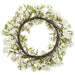 24" Cherry Blossom Silk Flower Wreath -White (Pack of 2) - FWB019-WH