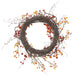 24" Artificial Bittersweet Berry Wreath -Orange/Red (Pack of 2) - FWB226-OR/RE