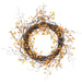 24" Artificial Bittersweet Berry Wreath -Yellow (Pack of 2) - FWB226-YE