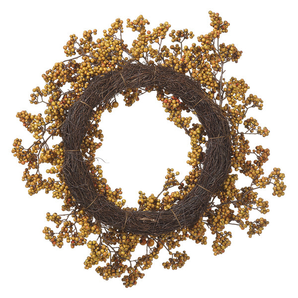 22" Artificial Berry Wreath -Fall - FWB506-FA