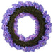 12" Cornflower Silk Flower Wreath -Lavender (Pack of 6) - FWC043-PU/LV