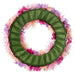 22" Gerbera Daisy Silk Flower Hanging Wreath -Boysenberry/Pink - FWD053-BB/PK
