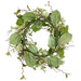 24" Hydrangea & Snowball Silk Flower Wreath -White (Pack of 2) - FWH026-WH