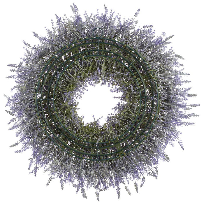 30" Lavander Artificial Wreath -Purple - FWL200-PU