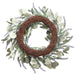 20" Lavender Silk Flower Hanging Wreath -Lavender (pack of 2) - FWL302-LV